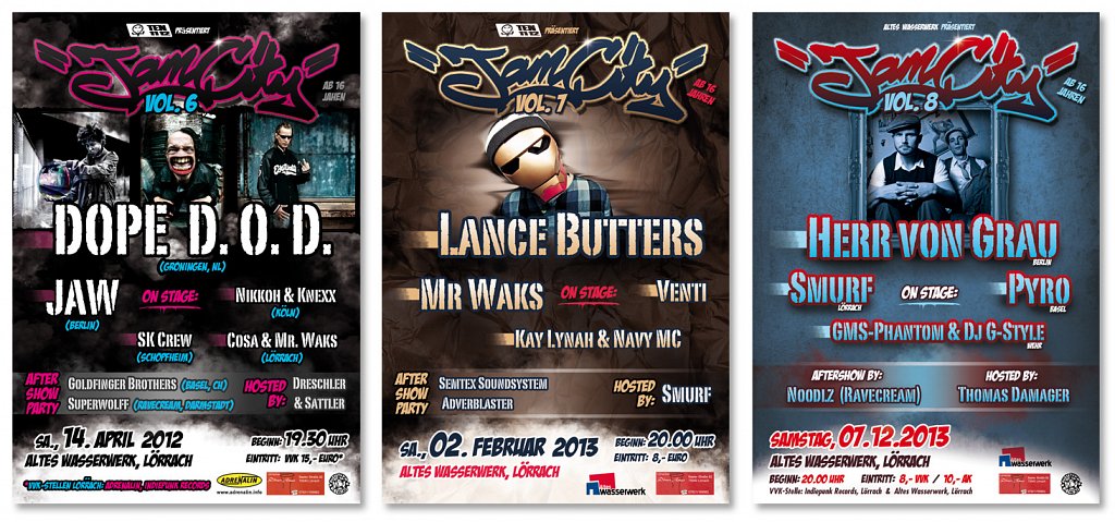 "JamCity" Flyer