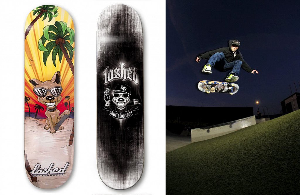 LASHED skateboards