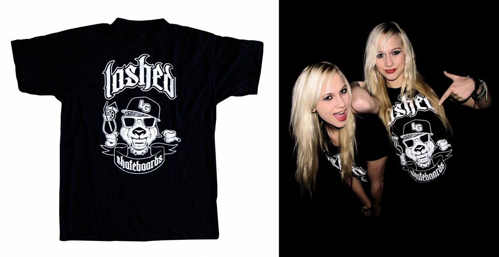 LASHED dog shirt